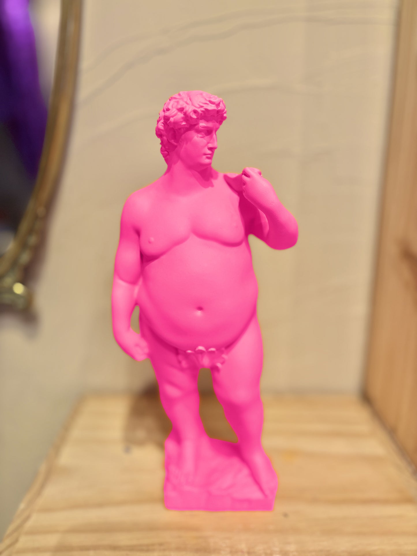 big David rose statue
