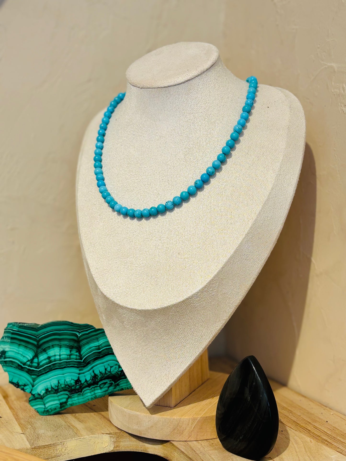 Collier en perle de turquoise