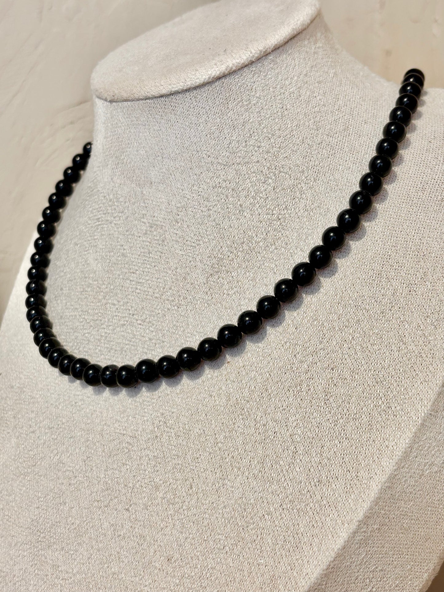 Collier en perle d'Onyx
