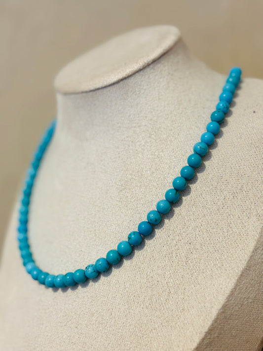 Collier en perle de turquoise