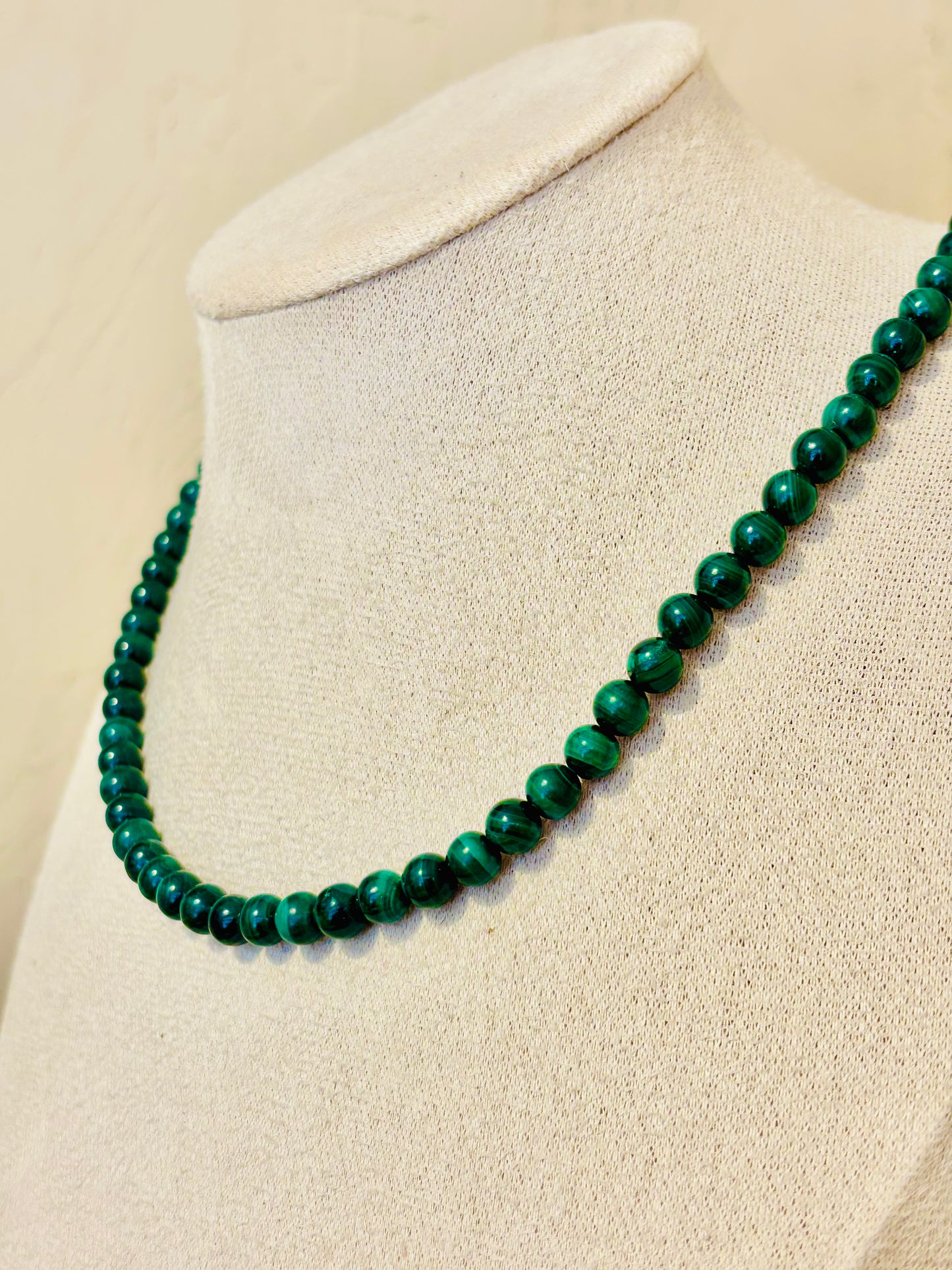 Collier en Malachite