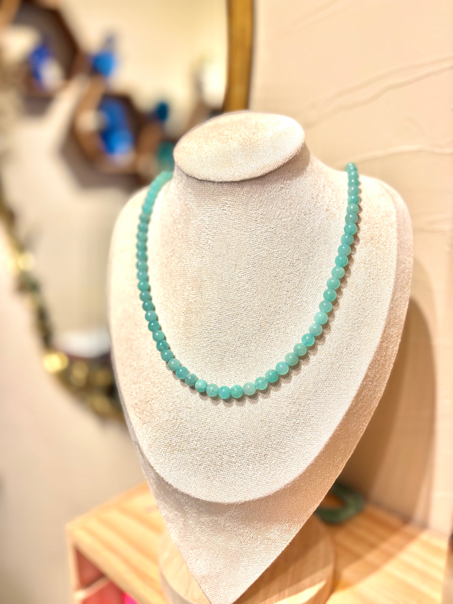 Collier en Amazonite
