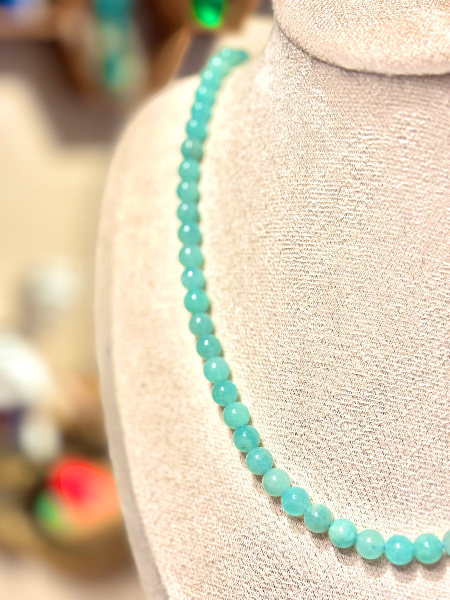 Collier en Amazonite