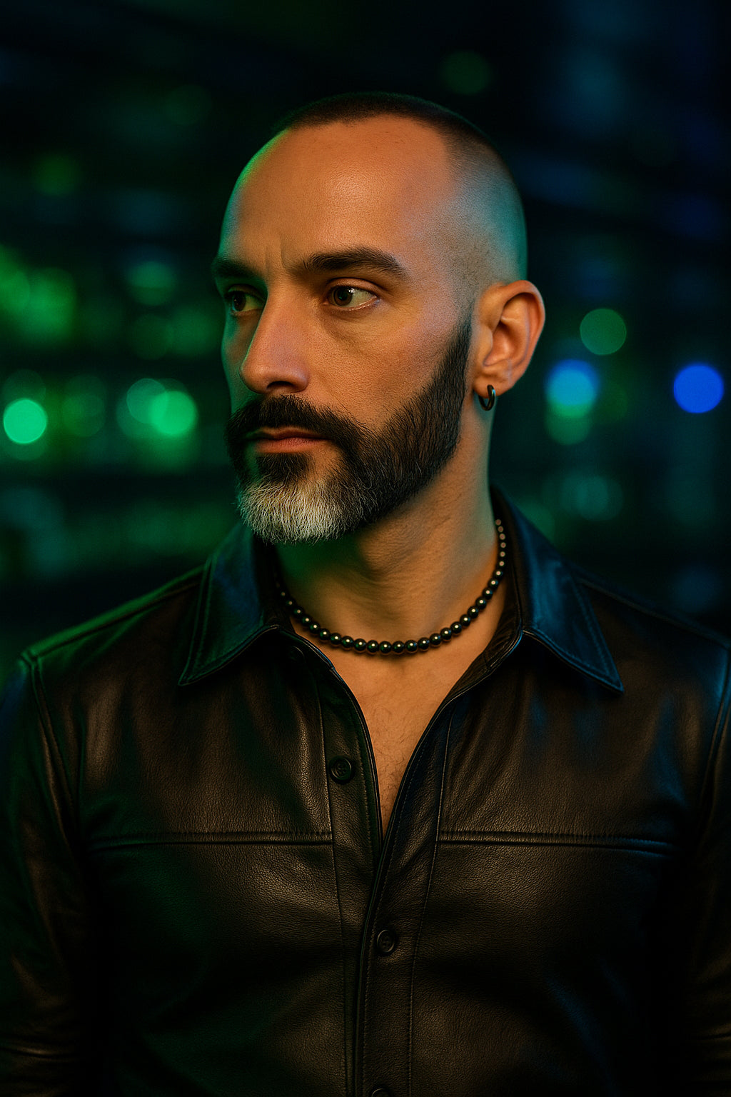 Collier en hématite