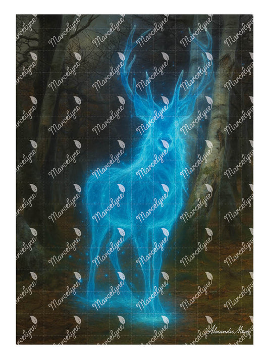 Cerf Patronus Lumineux