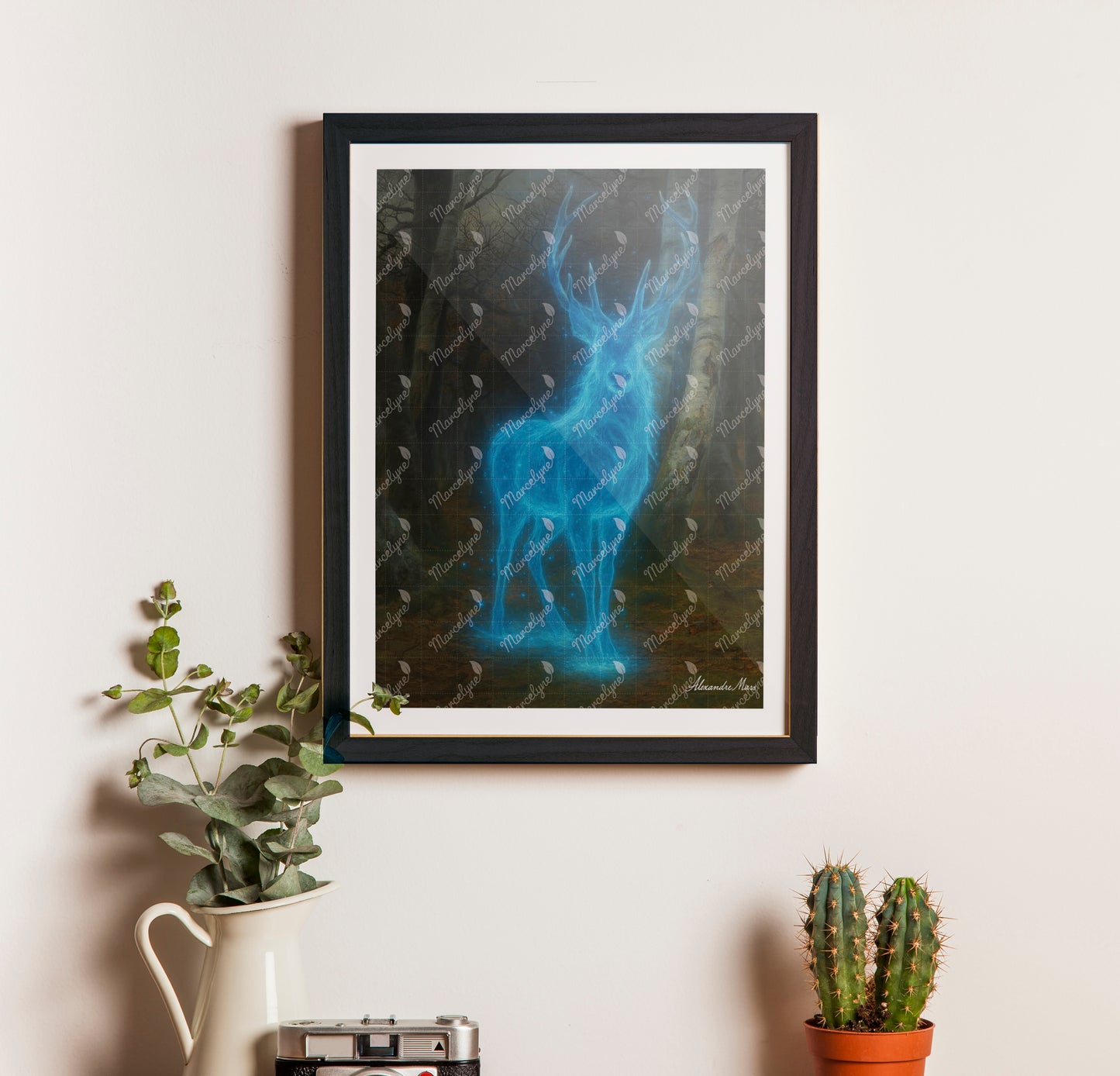 Cerf Patronus Lumineux